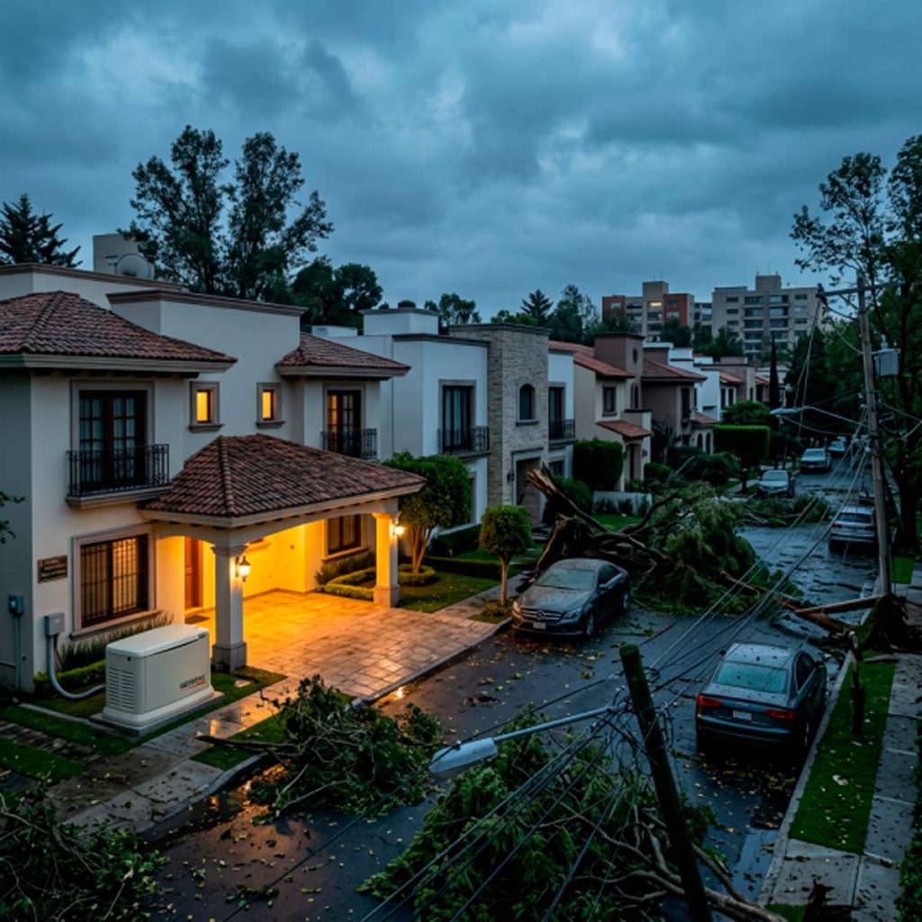Plantas de luz residenciales